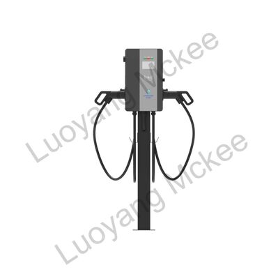 Un bon prix. Ingénierie Commercial EU Standard Chargeur AC à piédestal à double canon, système de gestion opérationnel, écran tactile de 4,3 pouces, chargeur à piédestal extérieur multipaiement En ligne