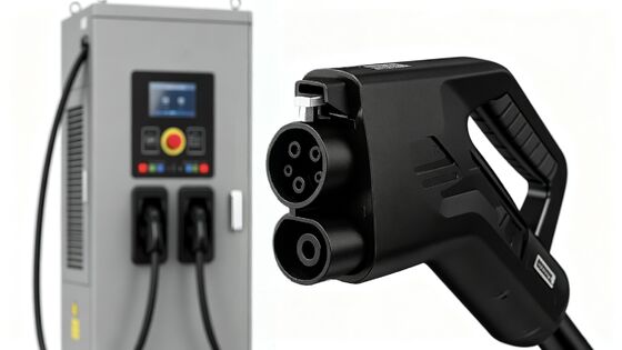 Chargeur rapide CC pour VE sur pied à double pistolet 60 kW 80 kW 120 kW 160 kW CCS2 CCS1 CHAdeMO IP54 OCPP1.6J