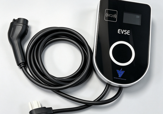 Un bon prix. Chargeur de véhicules électriques de la série CLF-AC de 7 à 22 kW monté sur le mur et au sol En ligne