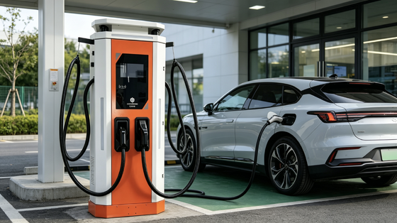 Ultra Rapid Charging Equipment White Dew Series CLF‑DC‑480 480KW Salt Spray Proof Type2 Connector 3Phase AC380V IP54 Air Cooling OCPP1.6J 10 Inch Touch Screen 5m Cable