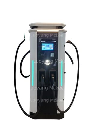 Un bon prix. Chargeur rapide à double port CC EV MCKEE de 120 kW, station de recharge commerciale avec connecteurs multi-normes et OCPP1.6J En ligne