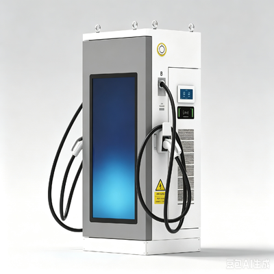 120kW DC EV Charger 55 Inch Digital Signage OCPP1.6J Unattended Operation for Fleet Depots