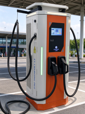 360kW Dual Gun DC Fast Charger CCS1 CCS2 CHAdeMO GB/T OCPP 1.6J 200-1000V IP54 Highway Service